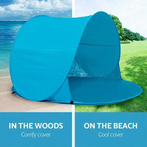 Pop Up Camping Beach Tent Portable Hiking Sun Shade Shelter Fishing