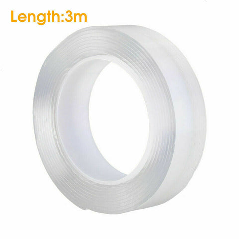 Traceless Clear Double-Sided Nano Tape Adhesive Invisible Gel Anti-Slip