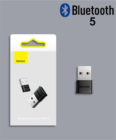 Baseus USB Wireless Bluetooth 5.0 Transmitter Dongle Receiver PC Speaker Adapter