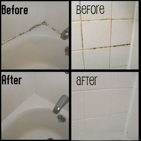 2 in 1 Floor Brush- Scrub Brush Bath Wiper 120° Rotating Head Home Cleaning Tool