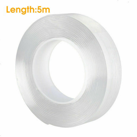 Traceless Clear Double-Sided Nano Tape Adhesive Invisible Gel Anti-Slip