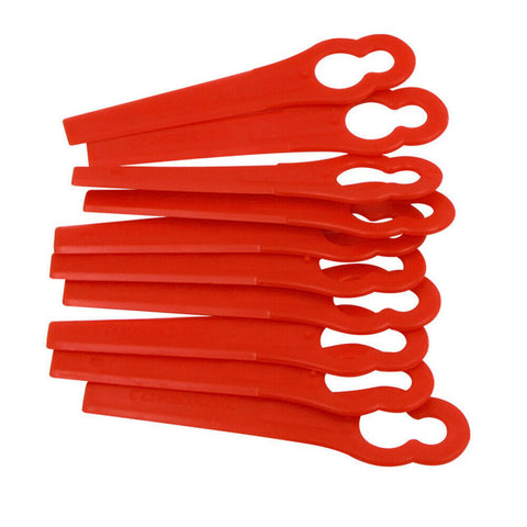50/100 Pcs Blades for KULLER BOSCH OZITO Garden Yard Plastic For Grass Trimmer