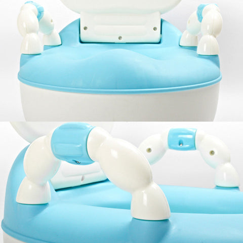 Safety Kids Baby Toddler Toilet Training Potty Trainer Cute Cartoon Seat Chair