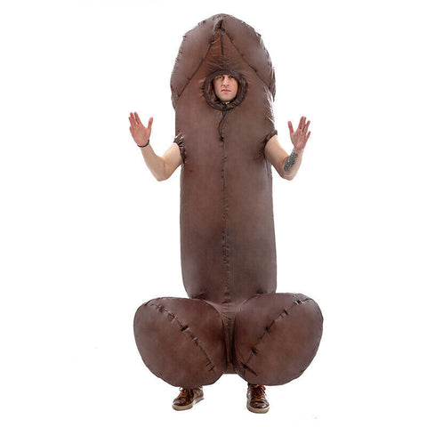 Inflatable Adult Costume Suit Fan Halloween Costume Party Funny Fancy Dress Part