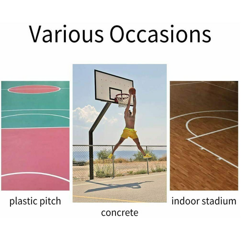 Holographic Glowing Reflective Basketball Luminous Flashing for Night Sport