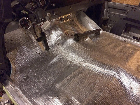 Car Heat Shield Insulation Thermal Sound Deadening Mat Foam Mat Noise Proofing