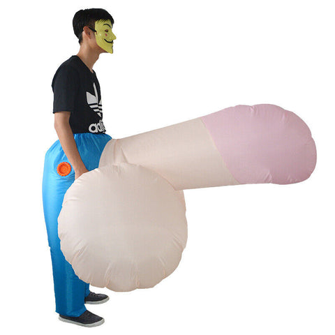 Inflatable Adult Costume Suit Fan Halloween Costume Party Funny Fancy Dress Part