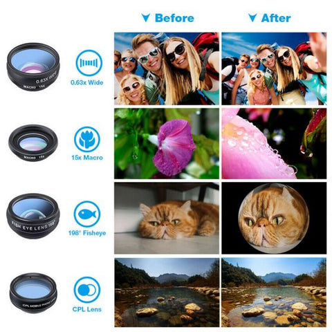 Smartphone Camera Lens Kit