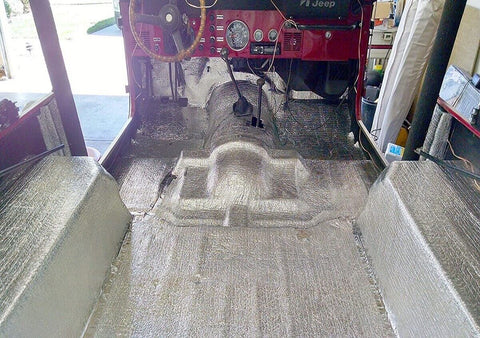 Car Heat Shield Insulation Thermal Sound Deadening Mat Foam Mat Noise Proofing