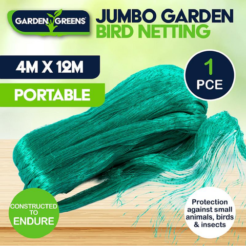 12M Jumbo Netting Anti Bird Garden Gardening Net Mesh Pond Protect Cover