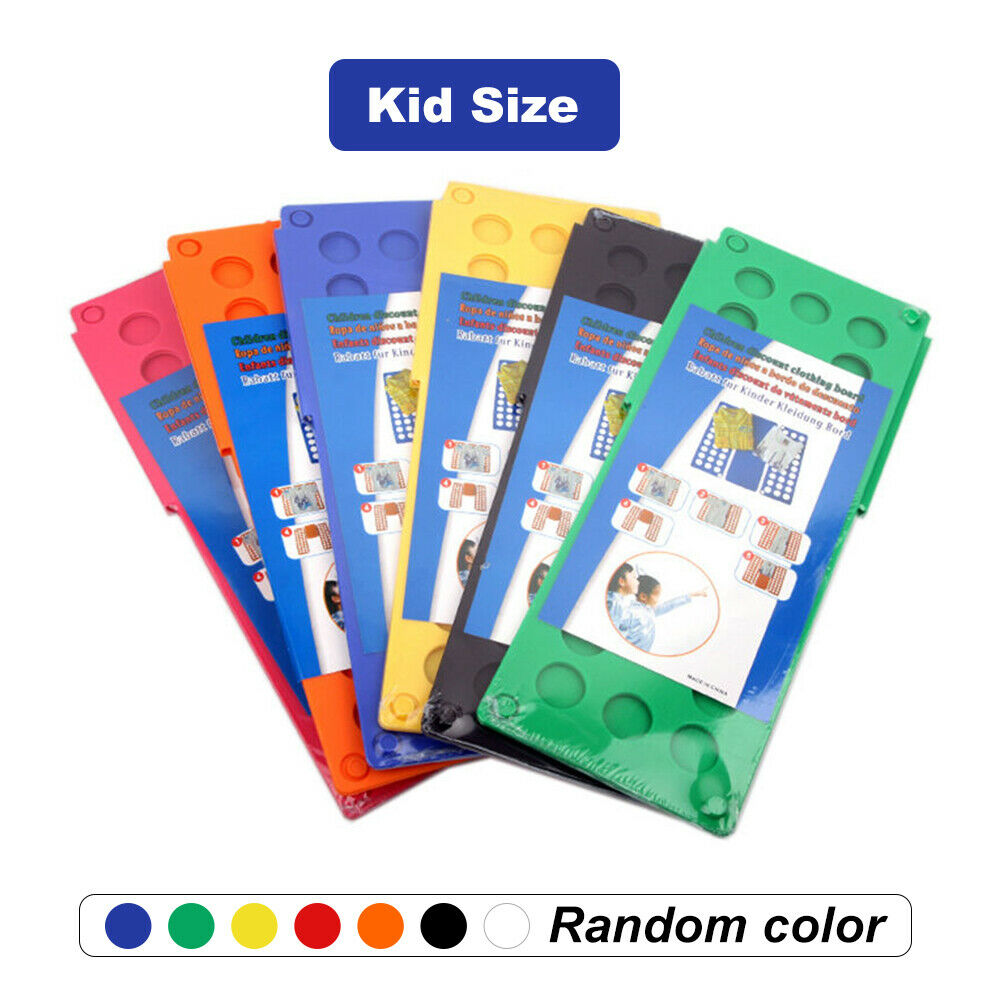 T Shirt Top Folder Cloth Magic Folding Board Flip Fold Laundry Organizer 2 Sizes