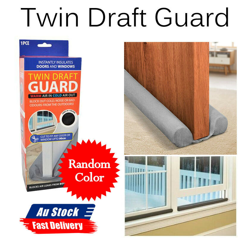 Heavy Duty Door Snake Sausage Draught Wind Draft Stopper Excluder