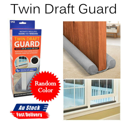 Heavy Duty Door Snake Sausage Draught Wind Draft Stopper Excluder