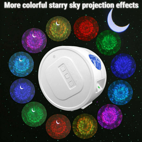 LED Star Night Light Projector Galaxy Starry Ocean Star Sky Party Lamp