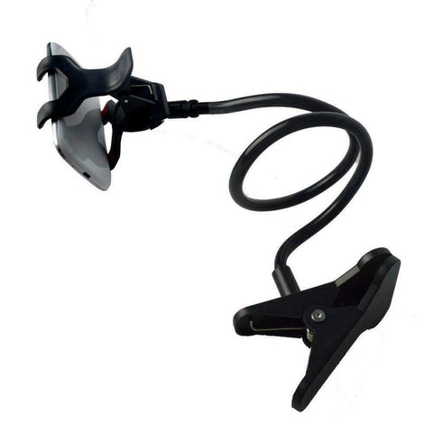 Mobile Phone Flexible 360° Clip Mount Stand Holder Bracket Clamp Desk Bed Office