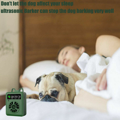 Outdoor Anti Barking Device Bark Stop Repeller Harmless Mini Deterrents Silencer
