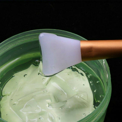 4x Pack Facial Mask Silicone Brush Applicator Face Mask Tool Soft Cosmetic Tool