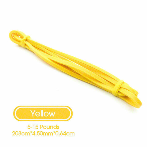 Set of 5 Heavy Duty Resistance Band Loop Power Gym Fitness Exercise Yoga Workout