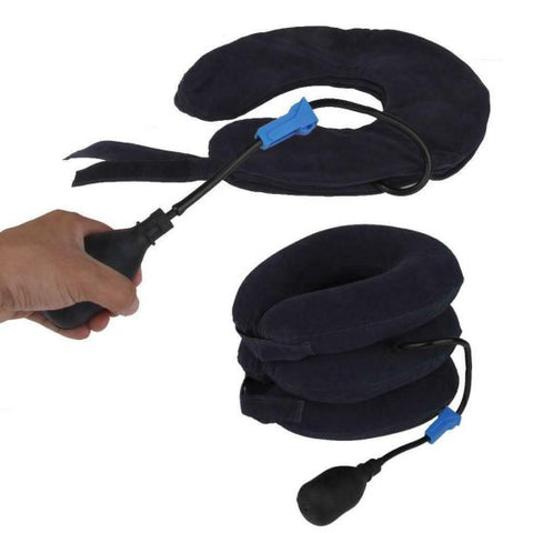 Air Inflatable Pump Neck Pillow