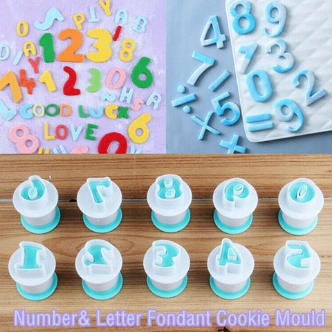 Alphabet Number Letter Mould