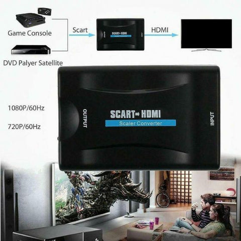 SCART to HDMI - Scale Convertor