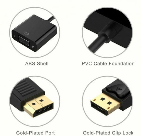 Displayport To VGA Adapter