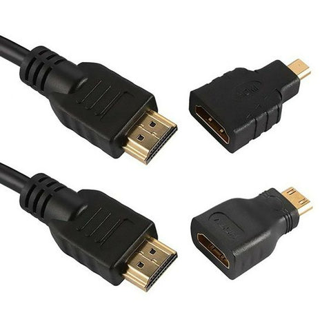 3 in 1 HDMI to HDMI Cable