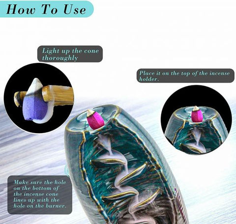 Mountain River Handicraft Incense Holder