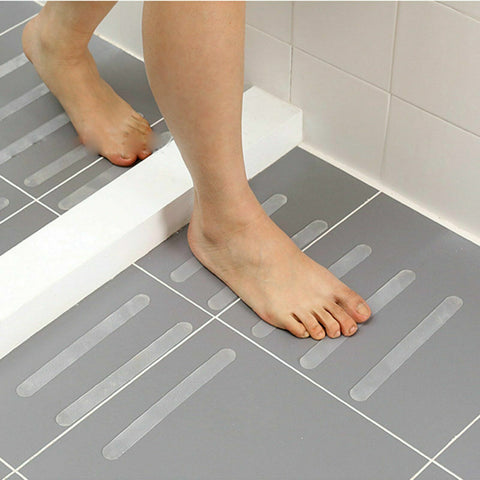 5x Bath Grip Non Slip Shower Strips Anti Slip Stickers Pad Floor Safety Tape AU