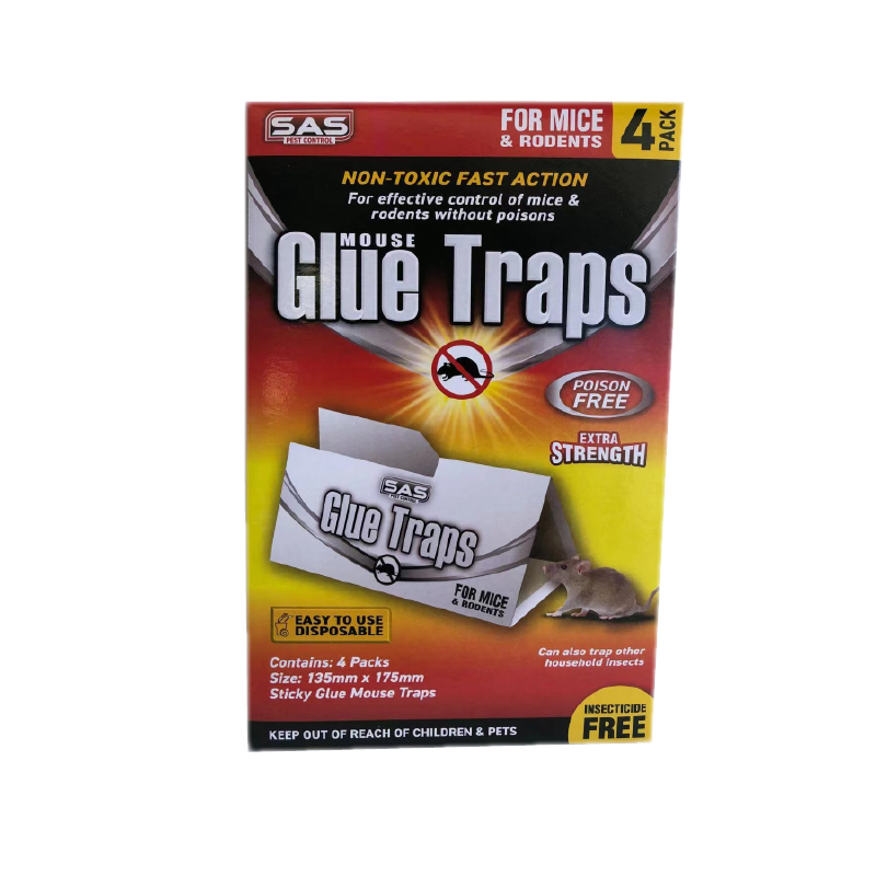 4pcs Safe Catcher Trapper Max Mice Traps Board Mouse Rat Board Kitchen