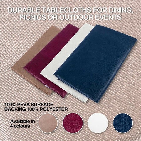 Rectangle Tablecloth Wedding Event Party Tableware Covers Table Cloth 130x175cm