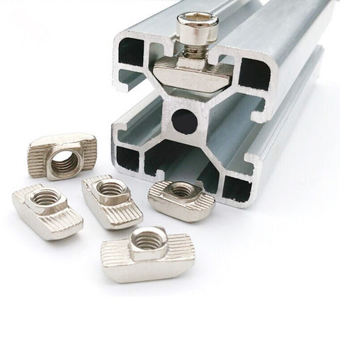 M3 M4 M5 Drop in 2020 T-slot For Aluminium Profile Extrusion 3D Print