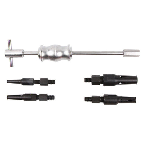 5 PC Inner Pilot Bearing Puller Tool Set Kit Remover Blind Internal Slide Hammer