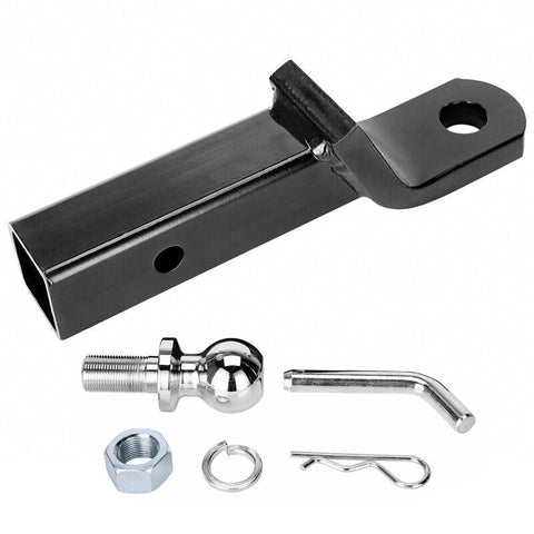 Tow Bar Ball Mount Tongue Hitch 2" 50mm Trailer 4WD Car Caravan Boat AU STOCK
