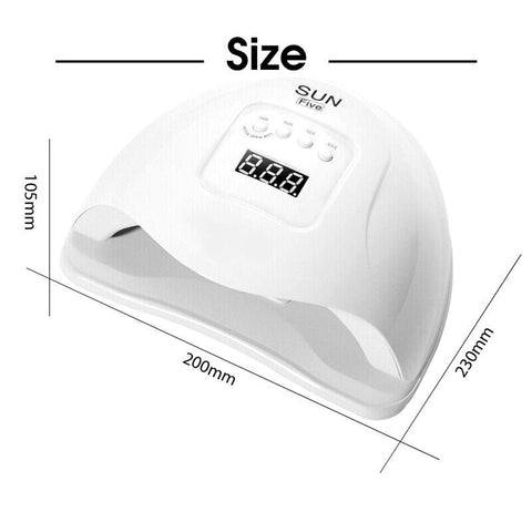 48W USB SUN FIVE UV Nail Lamp Light LED Gel Polish Dryer Curing Manicure Machine