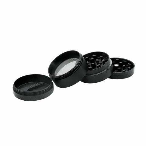 4-Layer Metal Zinc Alloy Tobacco Herb Grinder Hand Muller Smoke Crusher Spice