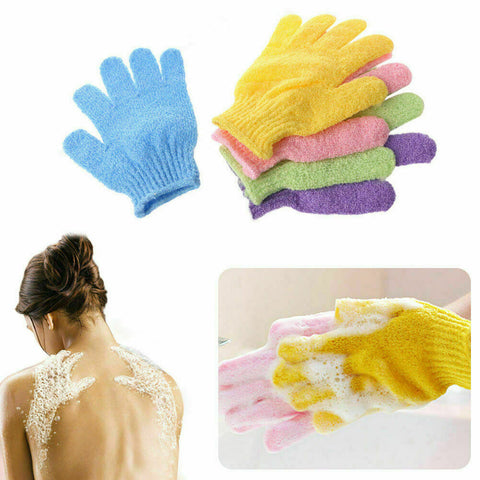 SpaSavvy Exfoliating Bath Glove 2 Pcs