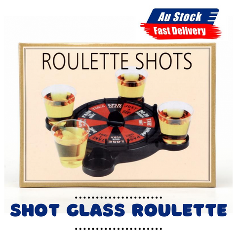 Drinking Party Game Set - Roulette Wheel of Fortune Game For Fun!
