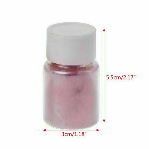 24PCS Pearl Pigment Powder for Epoxy Resin Floors Metallic Dye Ultra Mixed Color