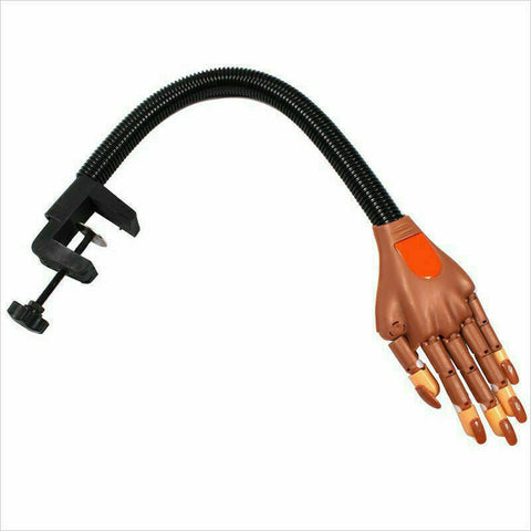 Flexible Nail Art Practice Training Model Trainer Hand Refit Replace Tip