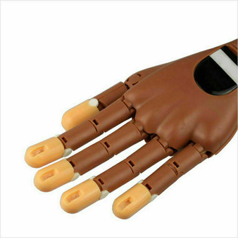 Flexible Nail Art Practice Training Model Trainer Hand Refit Replace Tip