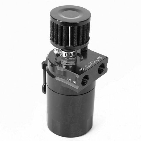 Oil Catch Can Breather Universal Baffled Diesel Reservoir Tank Petrol Filter