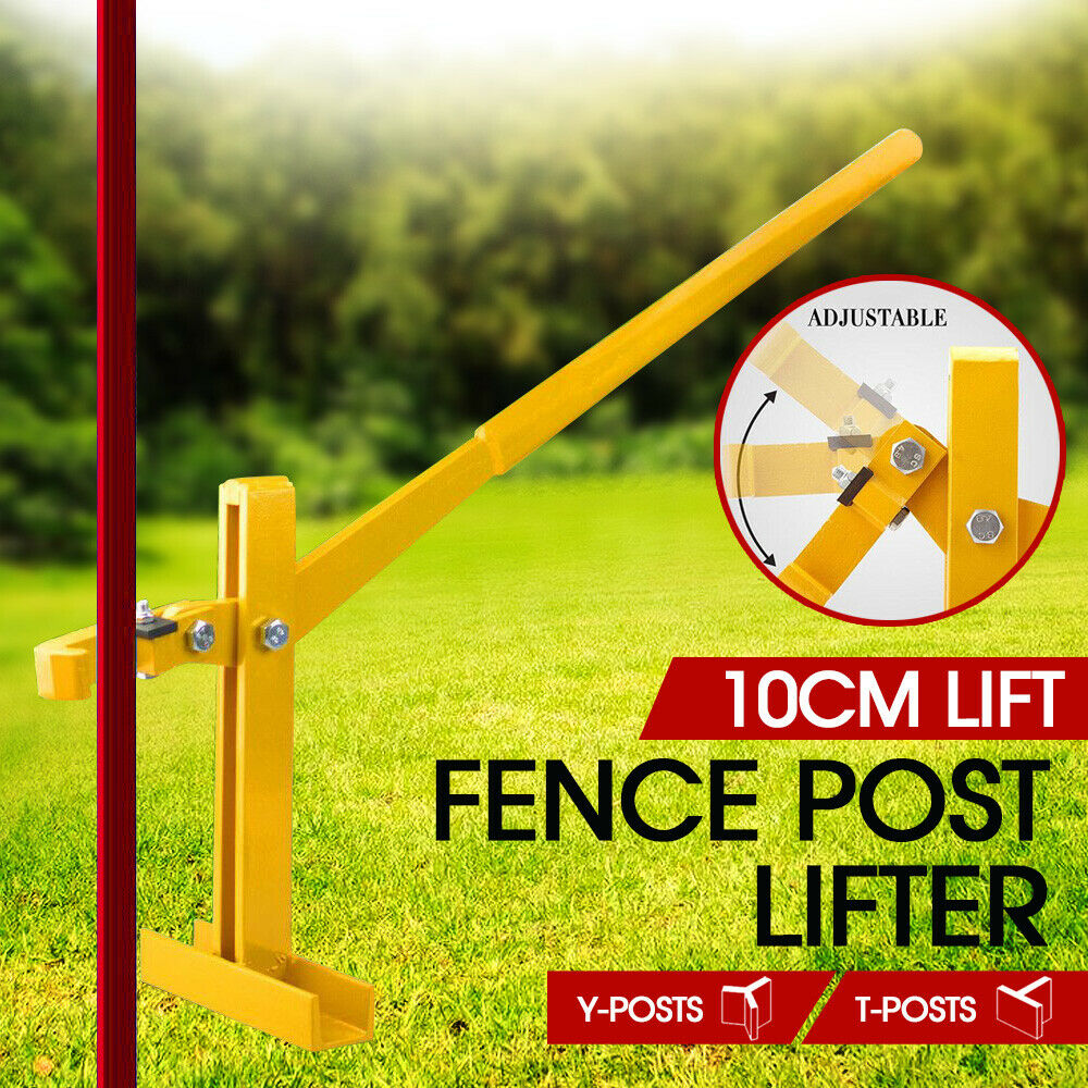 Fence Post Lifter Puller Star Picket Steel Pole Remover Fencing Farming Tool