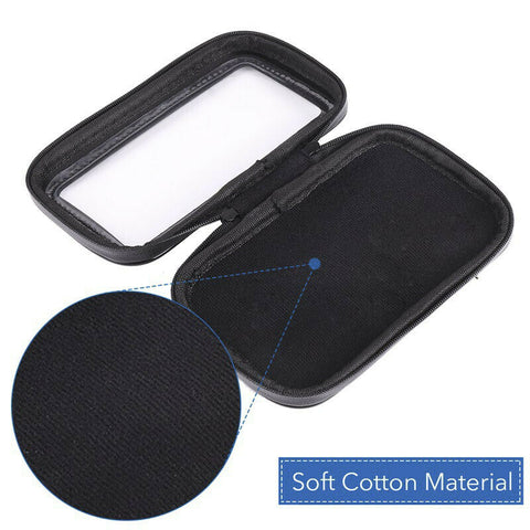 Waterproof Motorcycle Phone Holder Bag Case Motorbike Scooter Mobile MTB