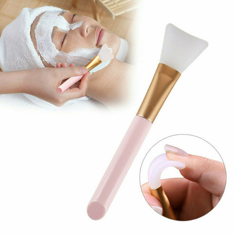 4x Pack Facial Mask Silicone Brush Applicator Face Mask Tool Soft Cosmetic Tool