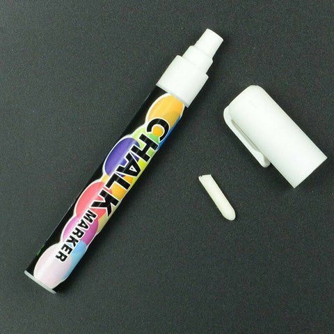 8pcs 3/6/15mm Liquid Chalk Marker Pens LED Writing Board Glass Art Pen Window