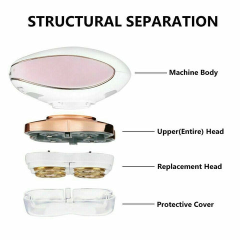 Women Electric Epilator Facial Hair Remover Removal Body Arm Legs Bikini Shaver