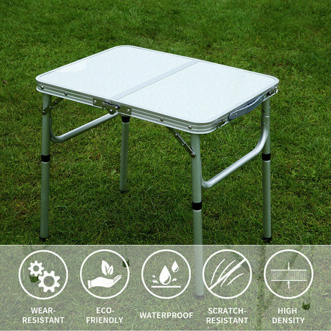 Camping Folding Table Picnic Outdoor Foldable Tables Aluminium Portable BBQ Desk