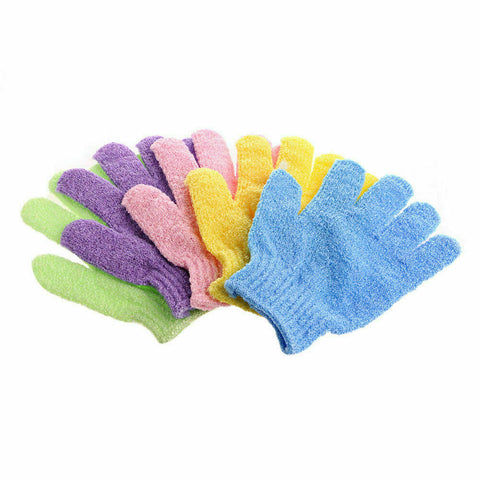SpaSavvy Exfoliating Bath Glove 2 Pcs