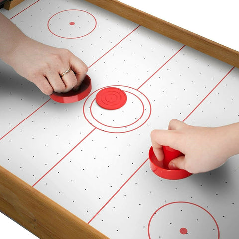Air Hockey Kids Mini Arcade Table Top Party Game Family Entertainment Indoor Fun